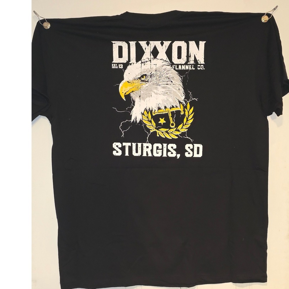 NWT DIXXON Sturgis Let Freedom Caw Graphic Tee‎ size 3XL